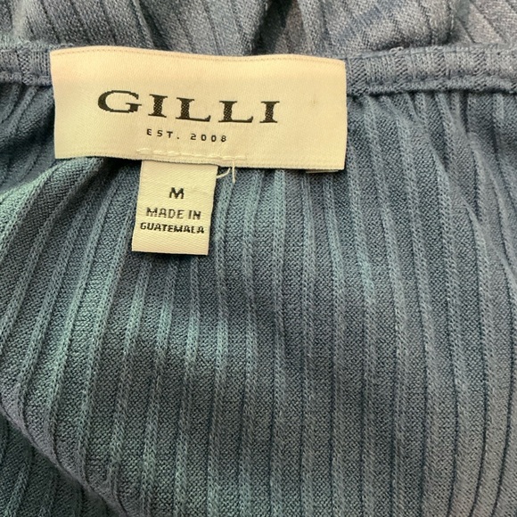 Gilli Sleeveless Blue Maxi Dress Size Medium - Picture 8 of 12